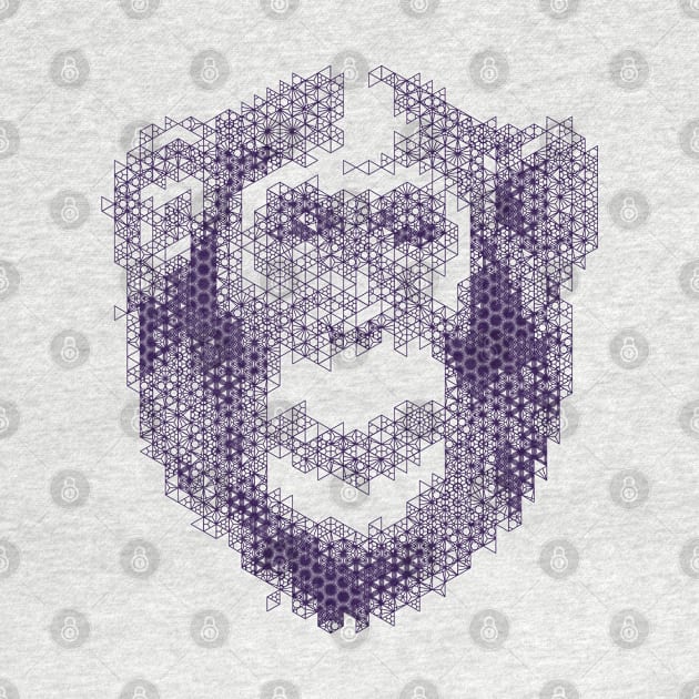 Kumiko Chimpanzee Animal Portrait by shultcreative